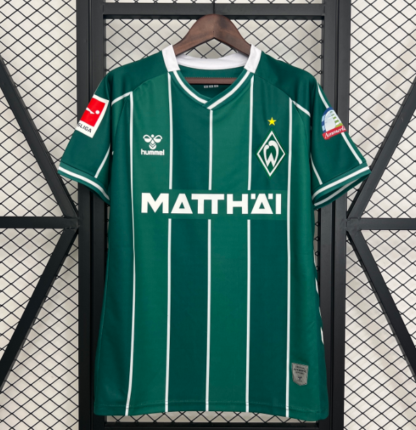 2025-26 Werder Bremen Home Soccer Jersey Shirt
